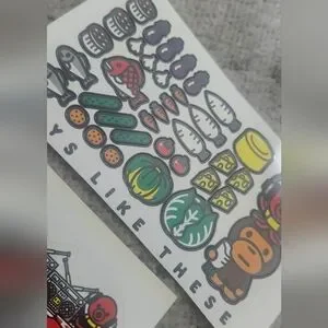 Bape | Design | Bape A Bathing Ape Baby Milo 22 Magazine Stickers ...